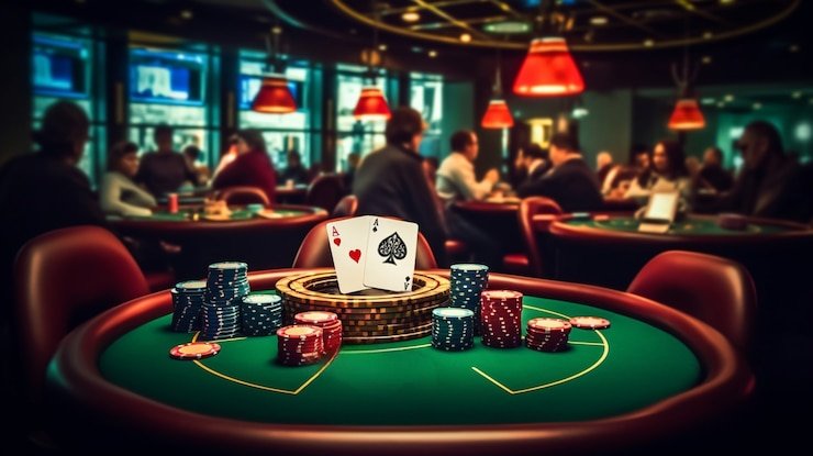 Studio baccarat dengan kualitas HD